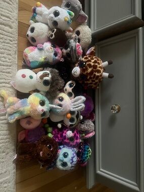 Ty Multicolor Assorted Beanie Plush Collection